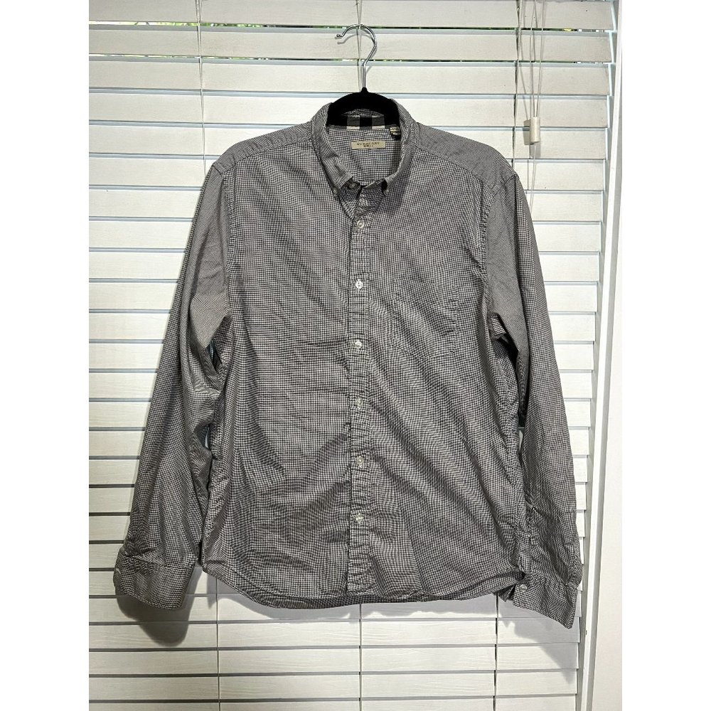 Burberry Brit Long Sleeve Button‎ Up Shirt - Size L